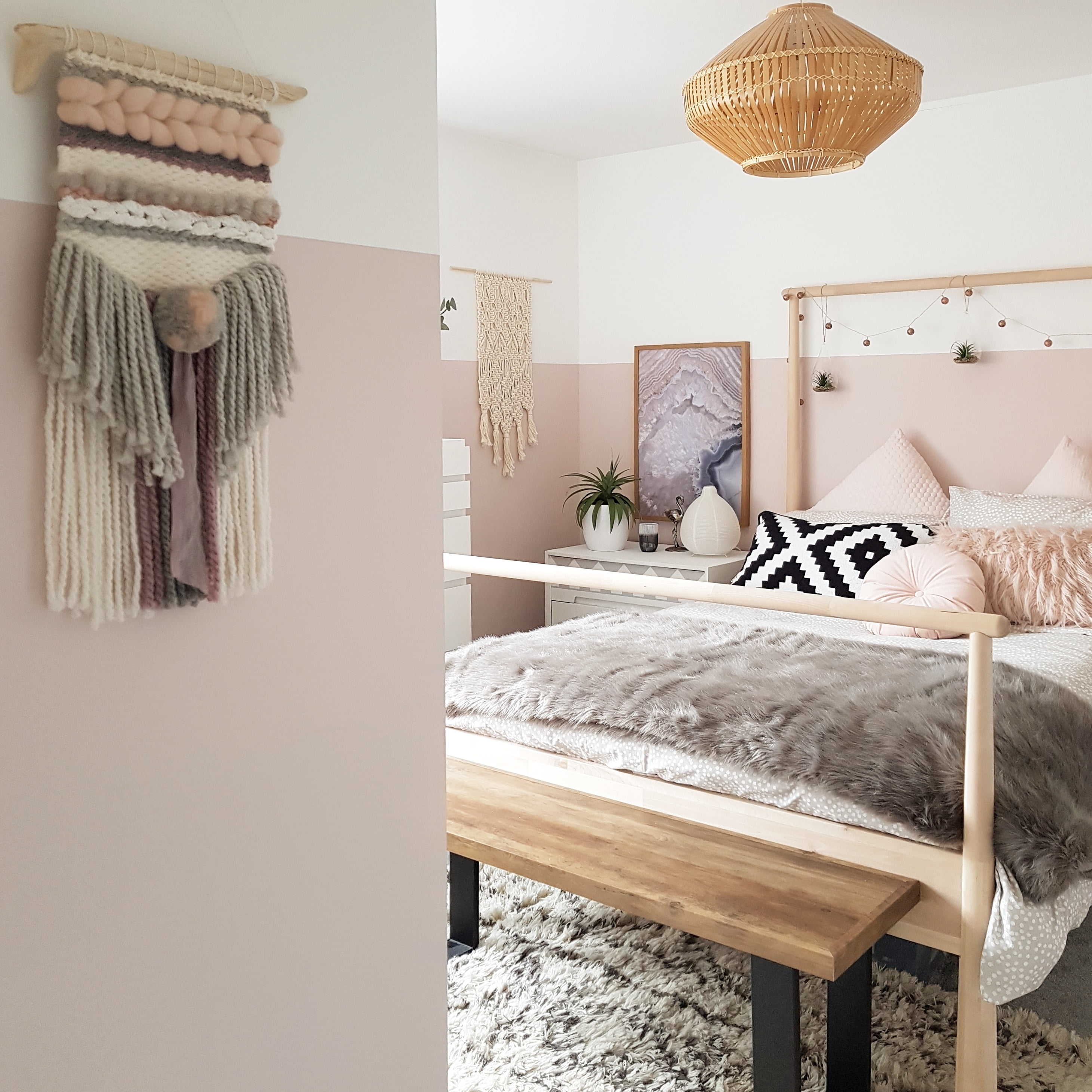 scandi girls bedroom