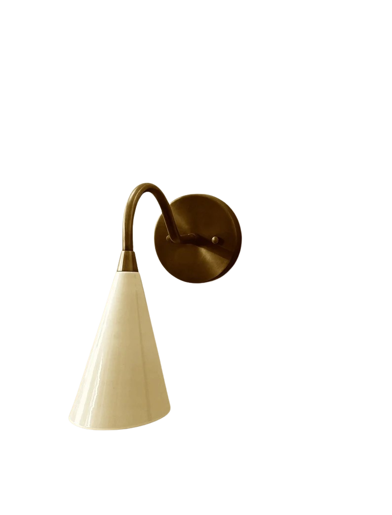 Raw Brass Wall Sconce