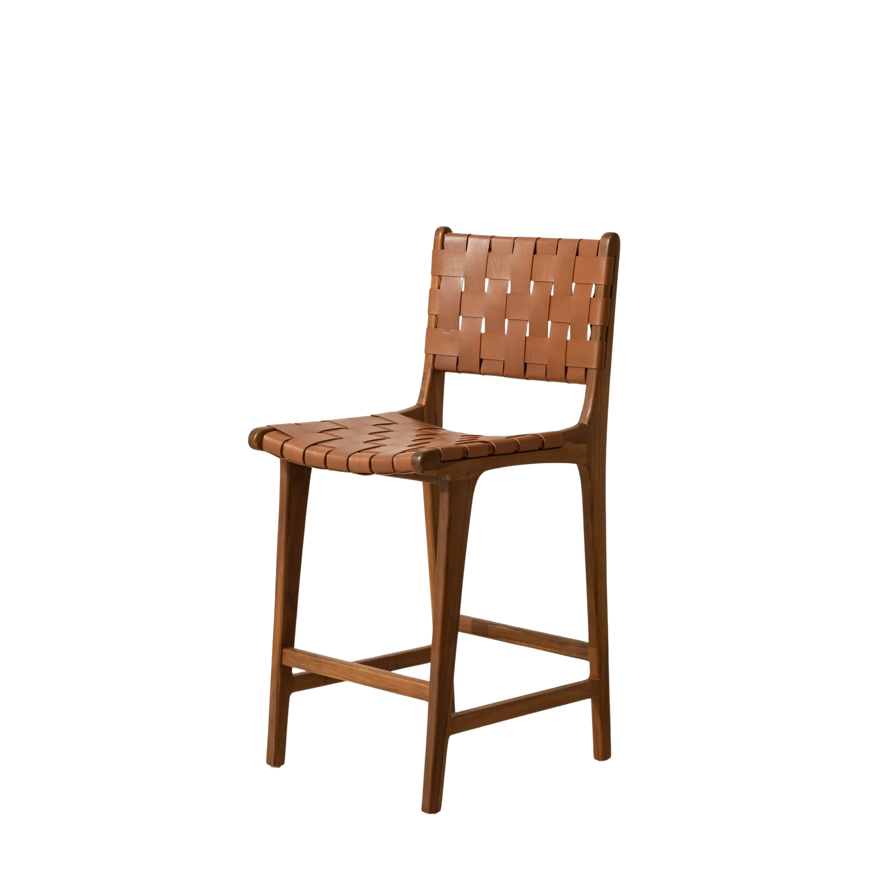 Leather Strap Bar Stool