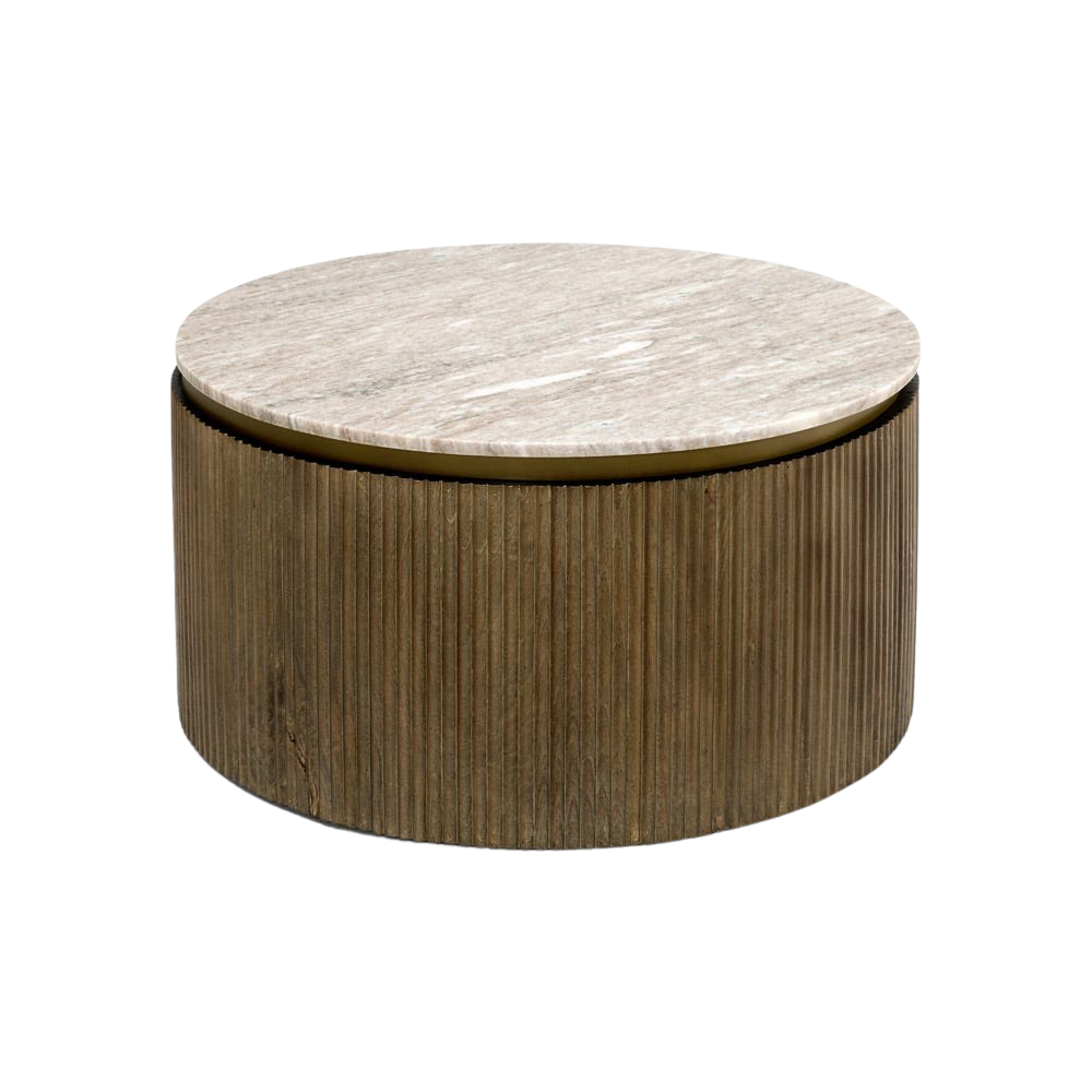 Rondo marble coffee table
